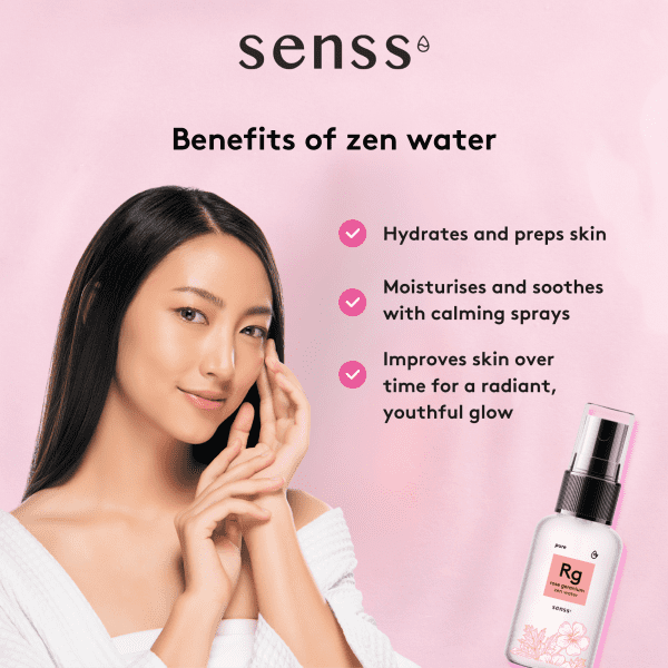 senss rose geranium zen water 250ml senss rose geranium zen water 250ml