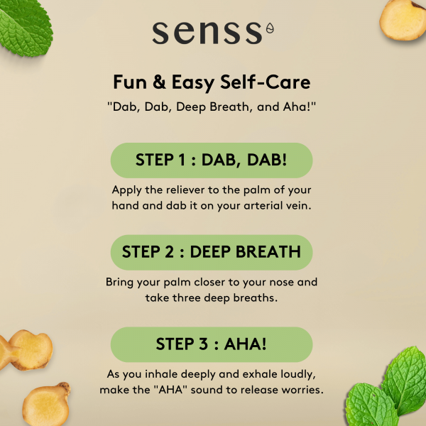 senss ginger mint zen cream 40g